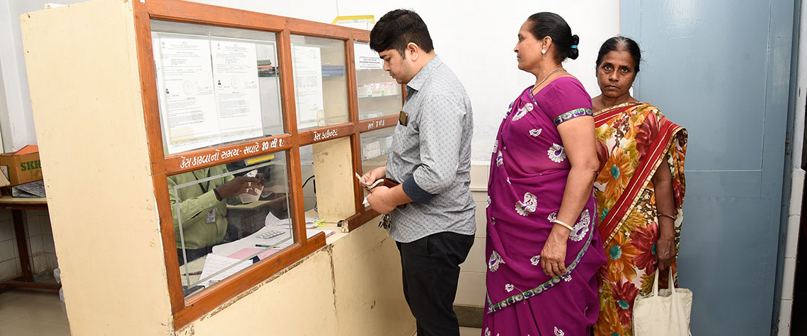 Sadvichar Parivar Community Service activity for Regular Health Check-ups and Treatment