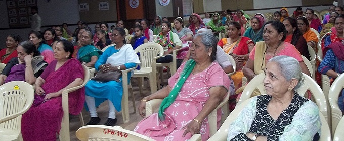 Sadvichar Parivar Geriatric Care activity of Varishtha Gaurav Group